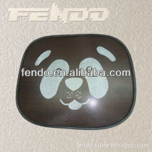 retractable car side sunshade in tyvek